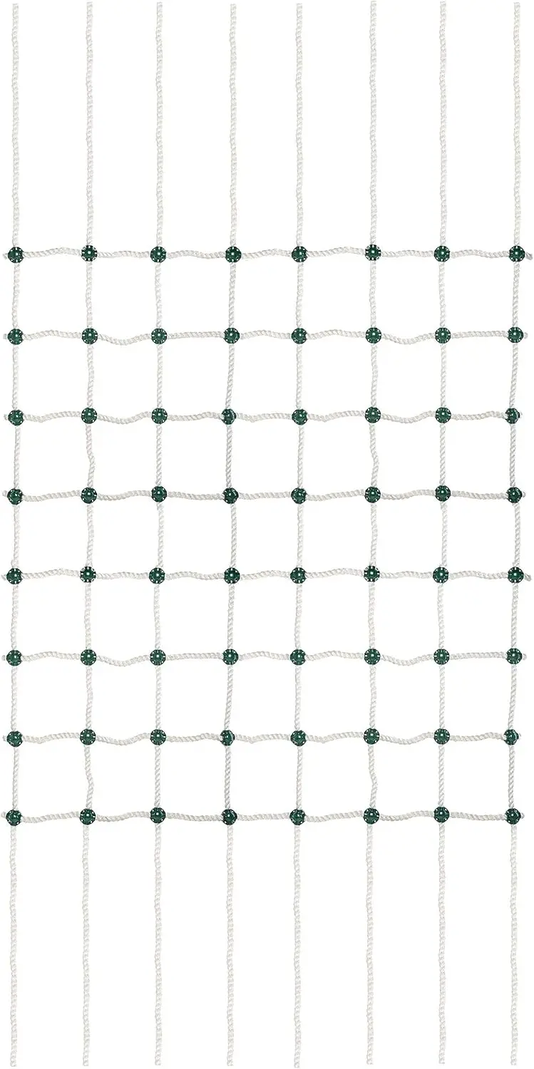 Cargo Climbing Net, 100% Polyester Rope Ladder, 108" L x 70" W + Drill Bit & Instructions