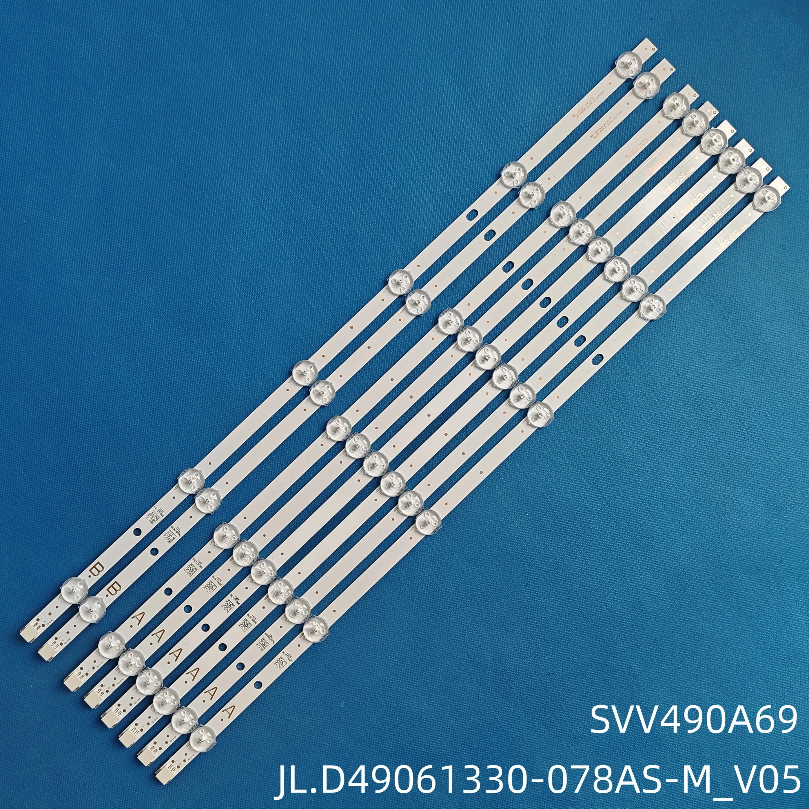 LED Backlight Strip For Toshiba 49V5863DG TX-49DX600B TX-49FX555E TX-49GX555B TX-49FX550B TX-49GX550B VES490QNYS-2D-N01