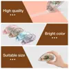 8-pack handmade office stickers, stamps, notes, large capacity double-sided glue tape for scrapbooking 4