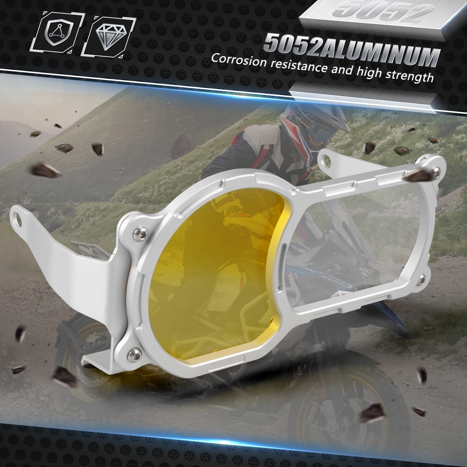 Motorrad Scheinwerfer Abdeckung Schutz Schutz Für BMW R 1250GS 2020-2023 R1250GS Abenteuer R1250 GSA R1250GS ADV 2020-2024 2023 – Detail 10