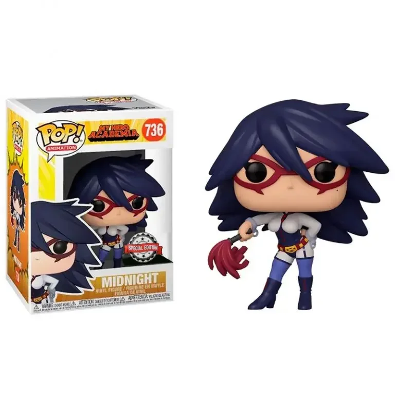 thumbnail image 2 of Funko My Hero Academia Midnight 736# Figuras de acción de PVC de 10 cm hechas a mano, juguetes de modelos coleccionables con caja original, 2 of 5
