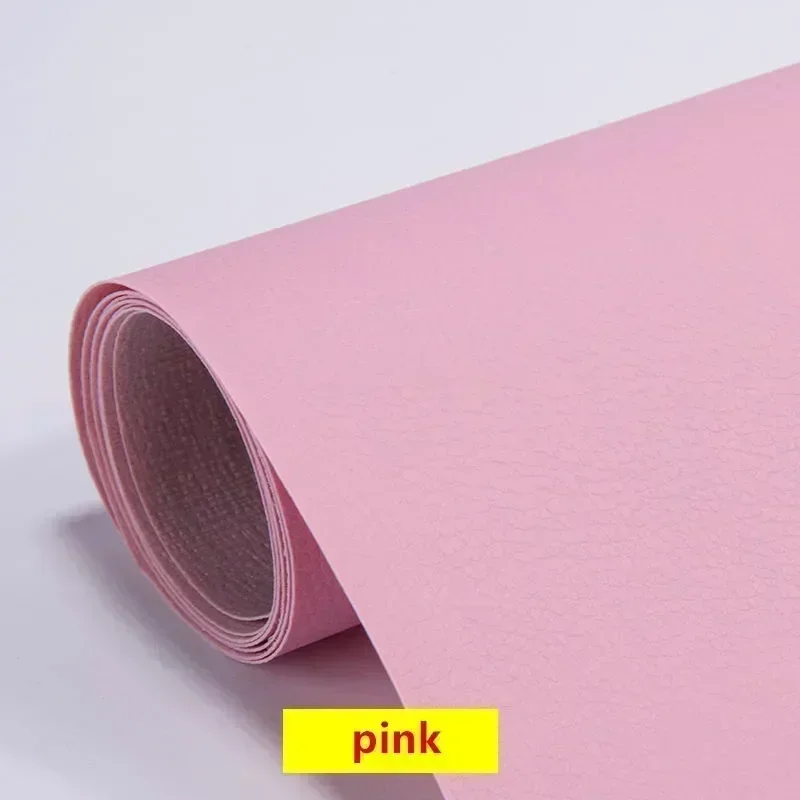 Self-Adhesive PU Leather Fabric for Interior Repair and DIY Renovation
