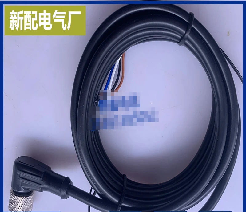 

Four-core M12 Proximity Switch Straight Connector Cable Aviation Plug M8 M30 Sensor