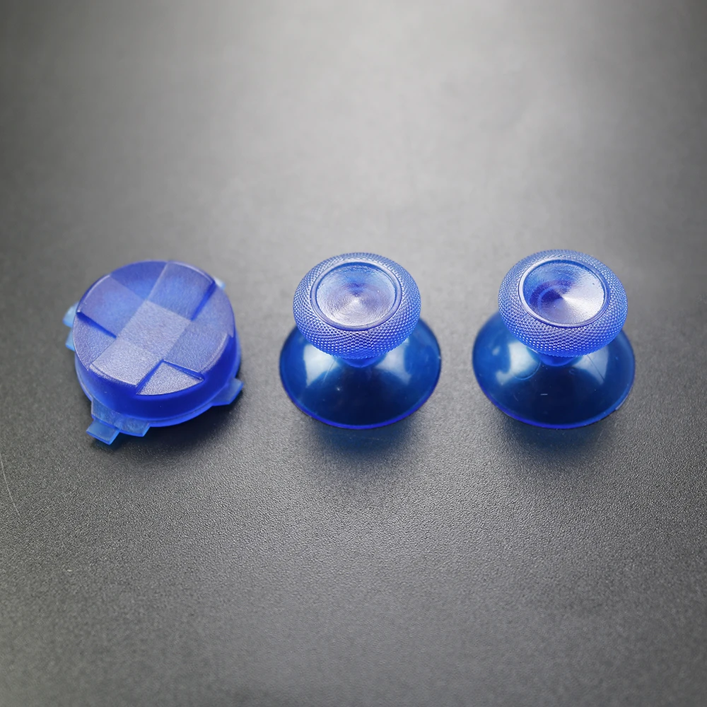 YUXI 3D Analog Thumb Sticks Grip Joystick Cap with D-Pad Button Cross Direction Keys