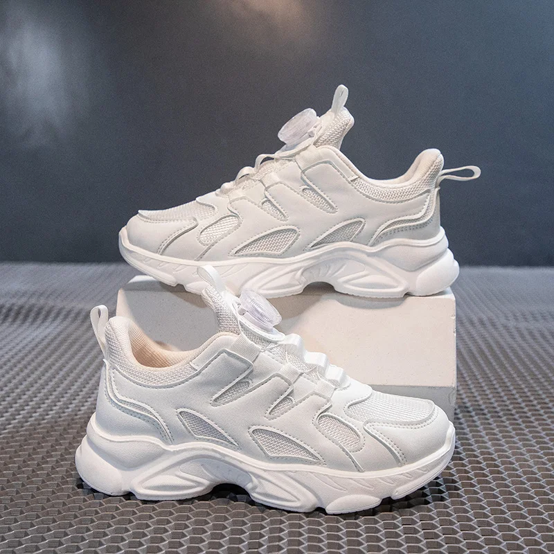 Breathable Mesh Kids Sneakers for School