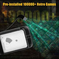 JMachen Hyper Base RB 2TB Gaming HDD Retrobat OS Retro Game Console with 100000+ Retro Games for PS2/PS1/Wii/PSP/N64/MAME/DC/SS 3