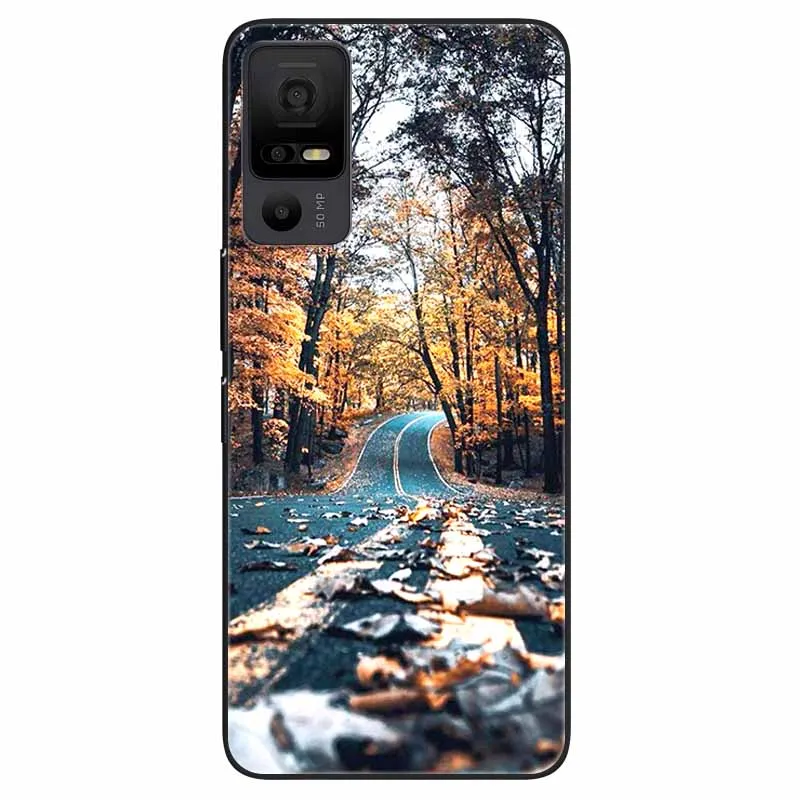 Luxurious Black Marble Silicone Phone Case - Soft Bumper Shell