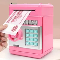 Electronic Piggy Bank Safe Box Money Boxes For Children Digital Coins Cash Saving Safe Deposit Mini ATM Machine Kid Xmas Gifts 1