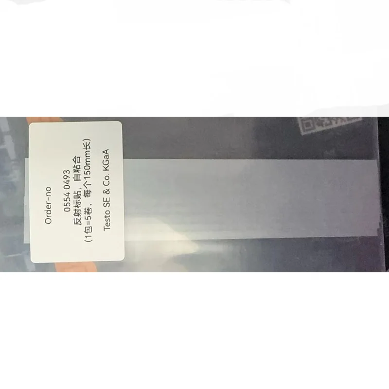 Testo 0554 0493 Testo 460, 465, 470 시리즈 타코미터에 적합한 백업 필터 카트리지 용지 반사 접착제
