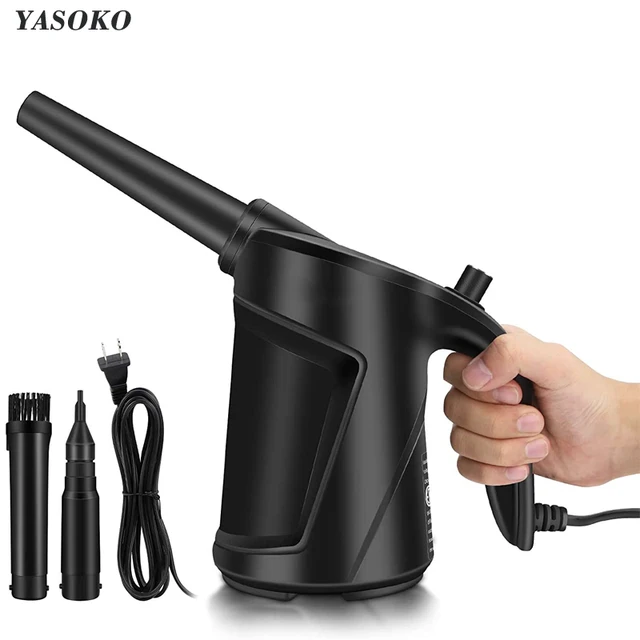 High-Pressure Air Duster 550W Dust Blowing Gun for Computer Keyboard Hairs Crumbs Replaces Compressed Cans Air Blower Cleaning 1