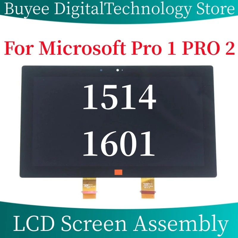Substituição da Tela Táctil do Lcd Montagem do Digitalizador Microsoft Surface Pro Pro 1514 1601 106 Novo