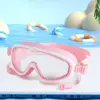 Big Frame Swim Goggles Anti-Fog Wide View Scuba Diving Swimming Glasses with Earplugs for Adult Youth 3