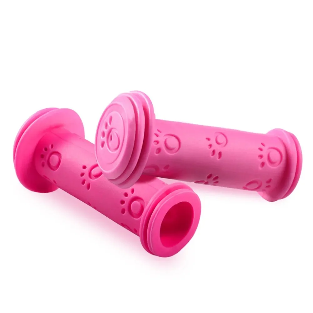 Bicycle Handlebar Grips 1 Pair Child Bike Grips Rubber Non-Slip Bike Bicycle Handle Bar Grips Tricycle Scooter Handlebar Waterproof for Child