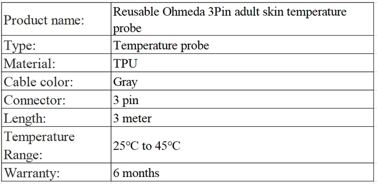 Reusable 3Pin adult skin temperature probe compatible with GE Ohmeda-Sebaedd1a5ca940f1bbcc9676a32d4901i-MPOWC