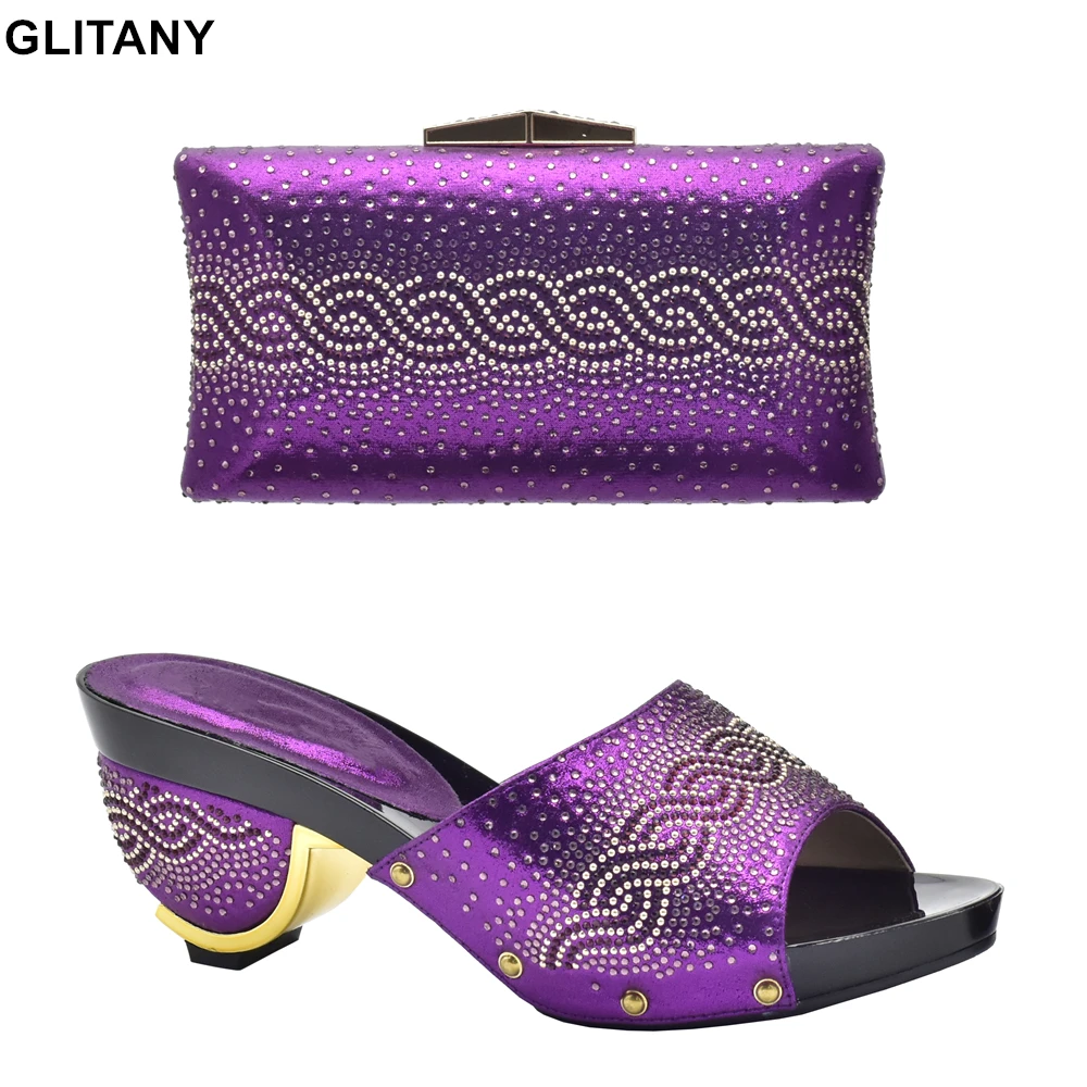 Wedding Shoe Bag Set Italian Women Shoes Shoe Wedding Women