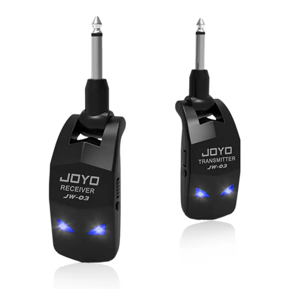 JOYO 2.4GHz Wireless Guitar System 4 Canais Recarregável Áudio