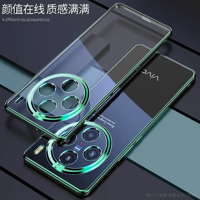 Luxury Electroplating Transparent TPU Shockproof Bumper Phone Case