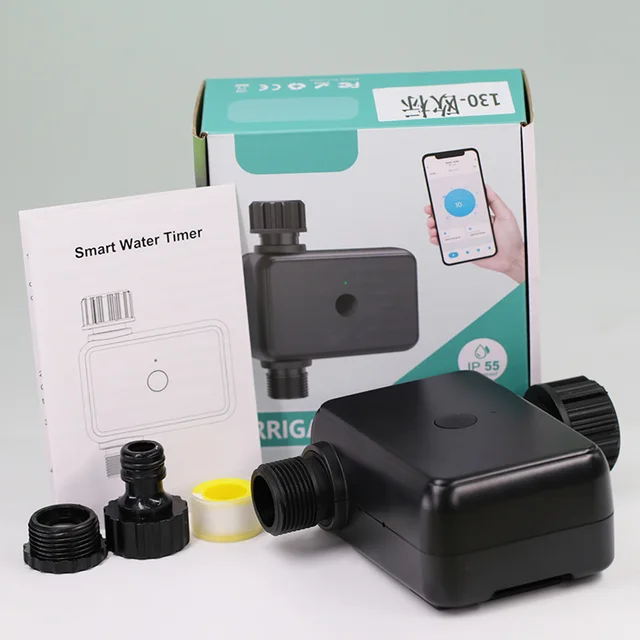 1-way WIFI/Bluetooth Compatible Timer Automatic Programming Garden Watering Controller Drip Irrigation System US EU UK AU Plug 4