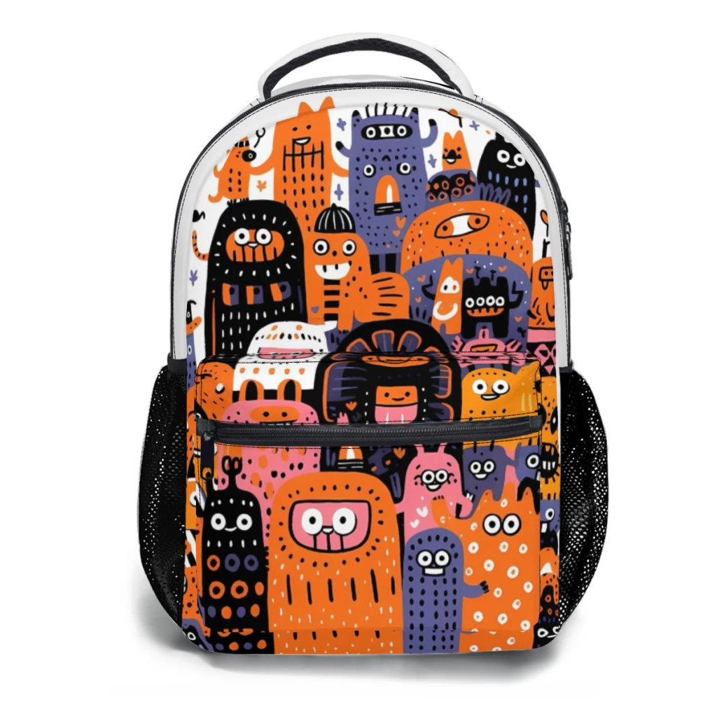 cute cat Schoolbag For Girls Large Capacity Student Backpack Cartoon High School Student Backpack