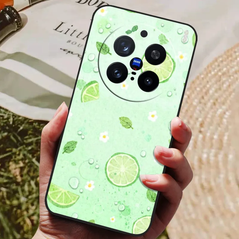 Luxury Painted Silicone Back Cover - Protective Shell