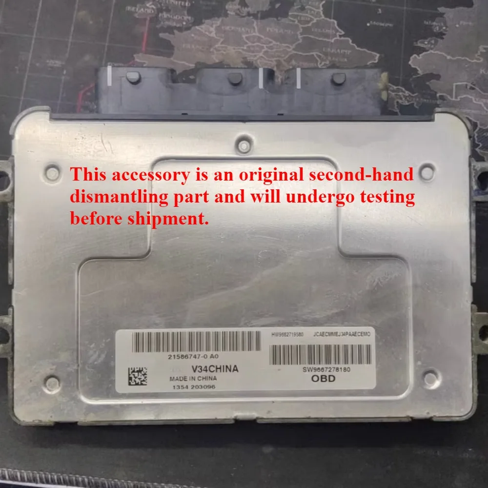 For Peugeot 206 207 Citro&euml;n C2 1.4 Unidad De Control Inform&aacute;tico Del Motor ECU 1pcs（SW9667278180）