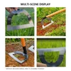 Weed Hoe Garden Weeding Puller Tools Steel Hollow Hoe Yard Weeding Rake Gardening Tools for Weed Removal Manual Grass Weeder 6
