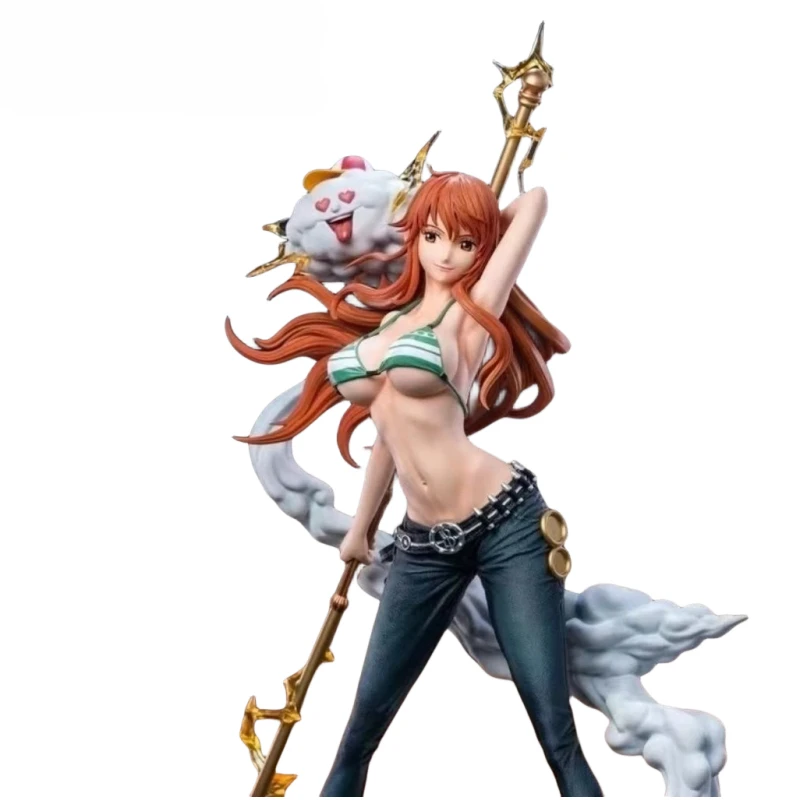 

New Female Resonance Height Approximately 39cm Hfs Nami Handmade Statue Pvc Limited Collection Of Toy Gifts For Boys