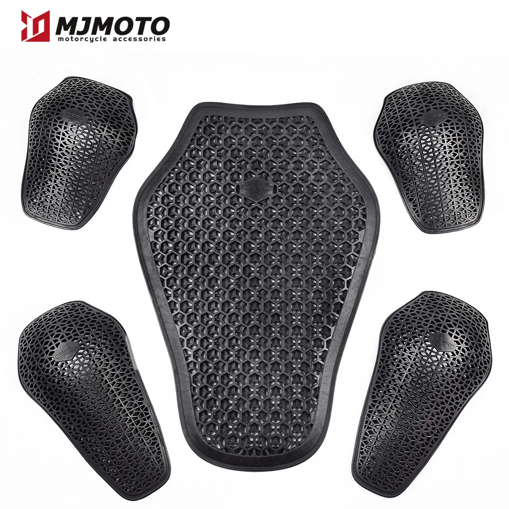 Motorcycle Armor CE certified Jacket Insert Back Protector Thicken High elasticity Rider Armor Back Spine Protective Pad