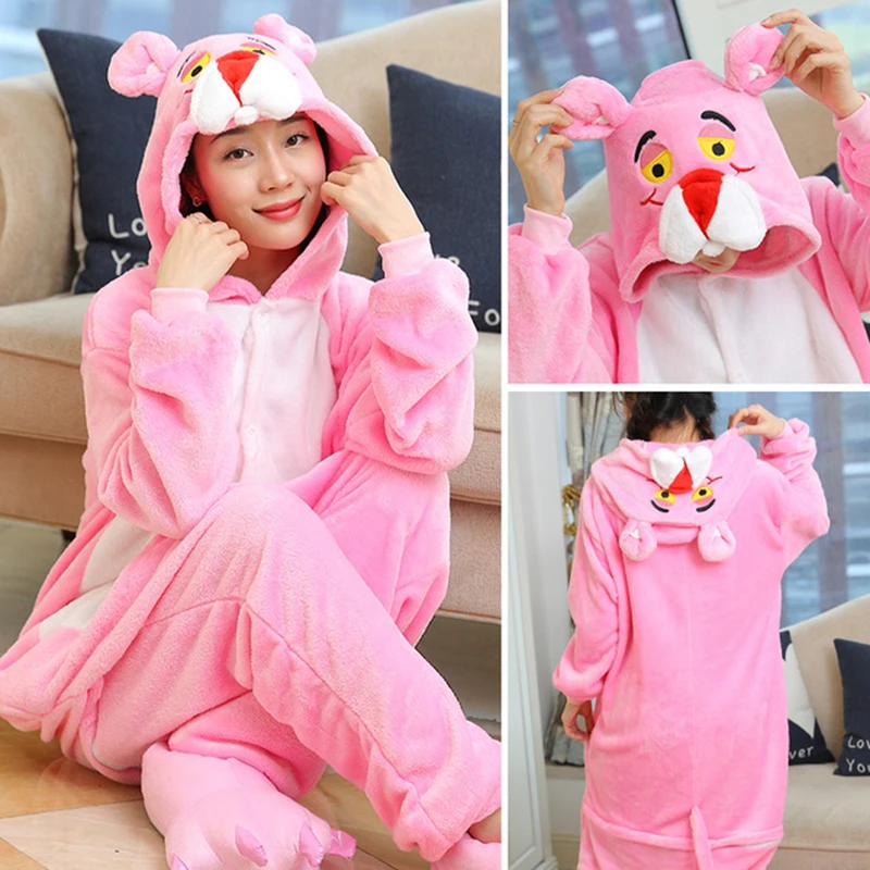 Kigurumi pajamas onesies cosplay pajamas onesies flannel pajamas onesies Animal Onesie Adult Unisex Unicorn Pajamas Suit Warm Soft Woman Sleepwear Boy Girls Onepiece Kids Winter Flannel Jumpsuit Pijama