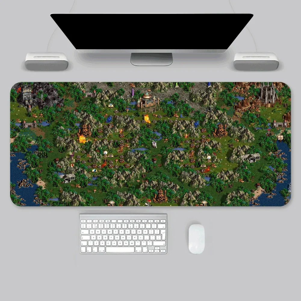 1pc Game Heroes Of Might And Magic Floor Mat Mouse Mat Desk Mat With Pad Gaming Accessories Prime Gaming XXL Keyboard Pad 4