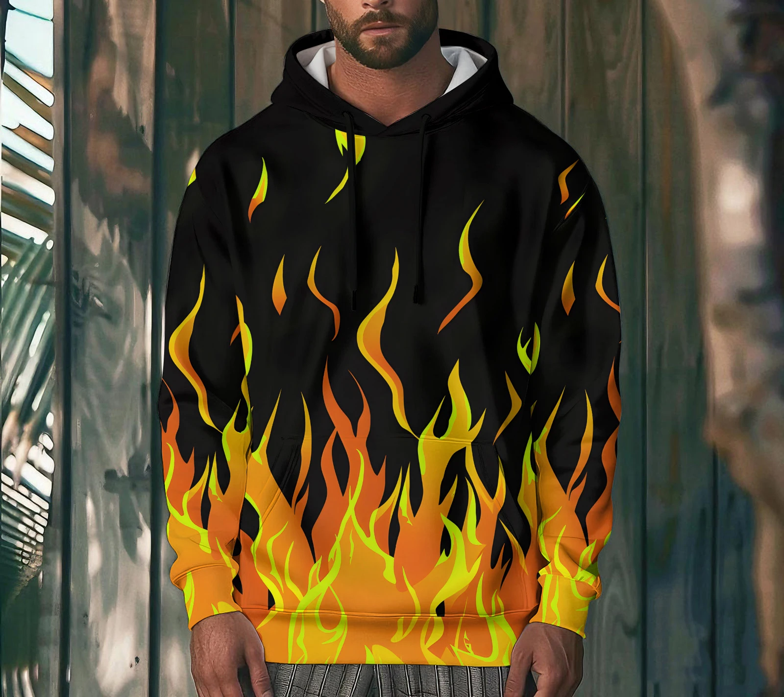 Autumn 3D Print Unisex Hooded Sweatshirts