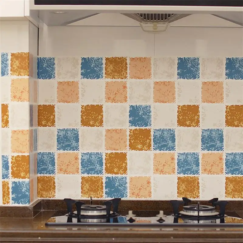 MosaicFireresistantHighTemperatureSelfadhesiveWallPaper