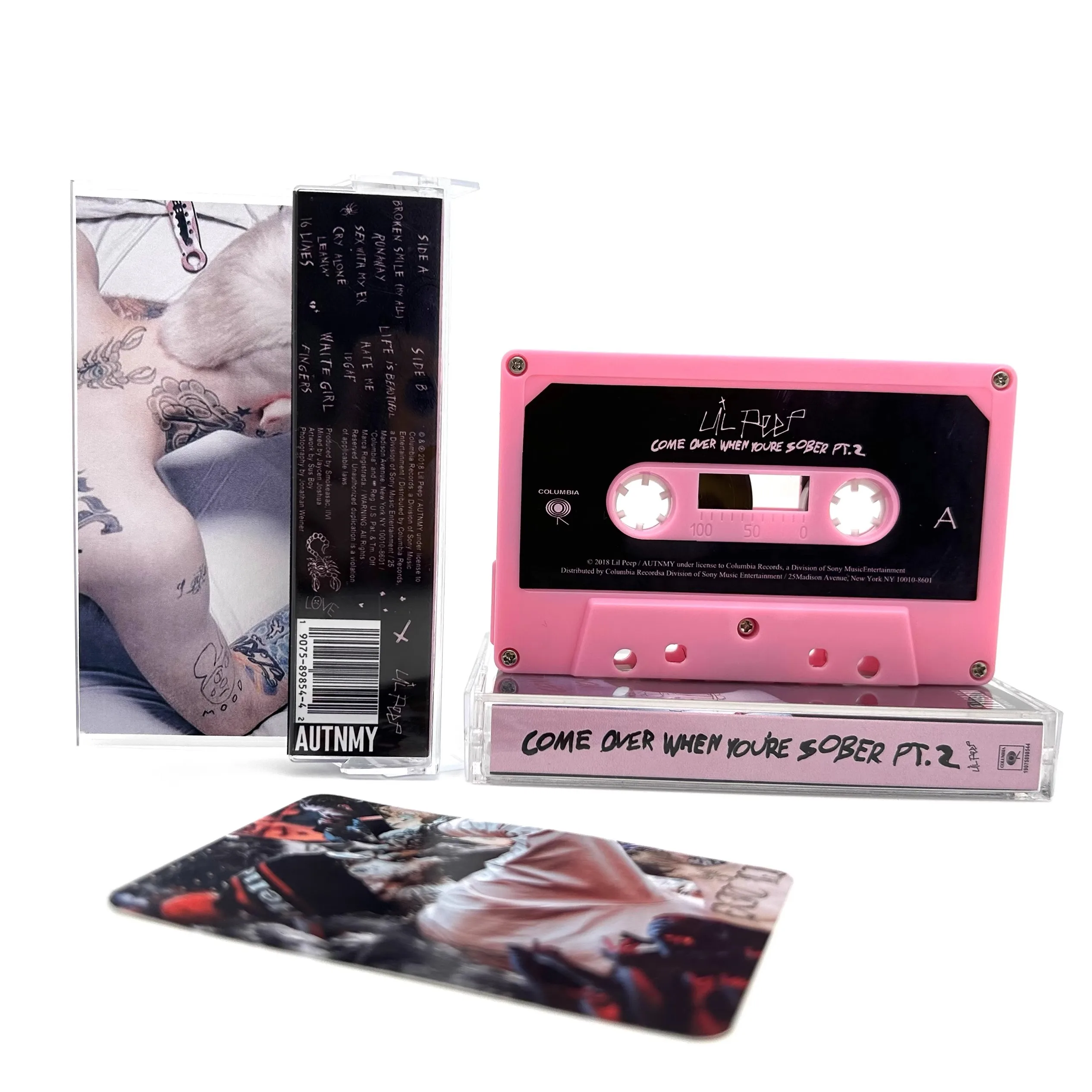 Cinta musical de Rap Lil Peep, carcasa para Cosplay, Walkman