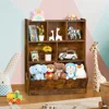 Kids Toy Storage Organizer, Children Small Bookcase and Bookshelf, Toddler Cubby Toy Storage Cabinet, Toy Shelf for Playroom 5