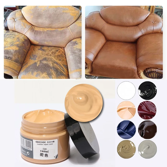 Black Leather Repair Kit for Furniture, Leather Dye for Car Seat, Sofa,  Boot Care, Shoes, Leather Filler, Leather Scratch Repair Kit with Mink  Oil-Set of 11 : : Automotive