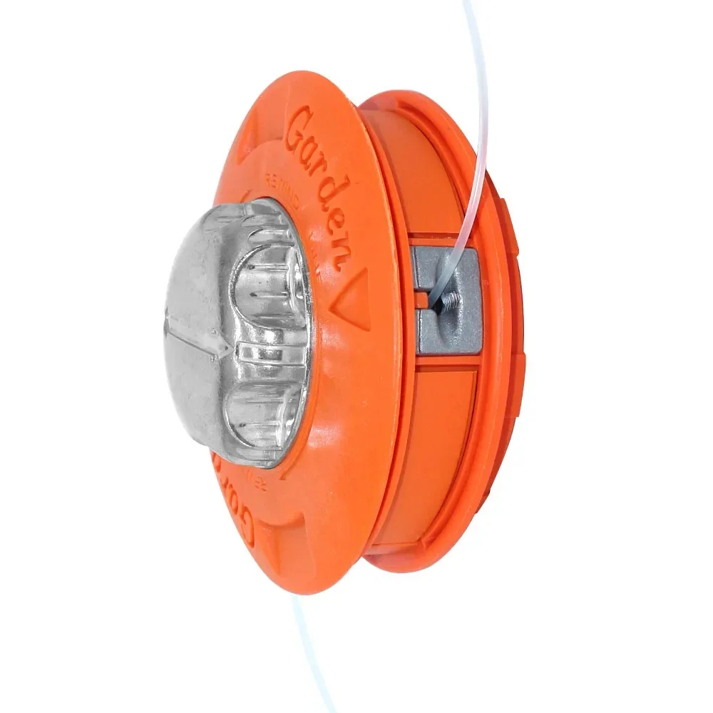 Trimmer Head Universal M10 Aluminum Nylon 2 Line Grass Cutter Bump Spool for Brush Mower Garden Strimmer