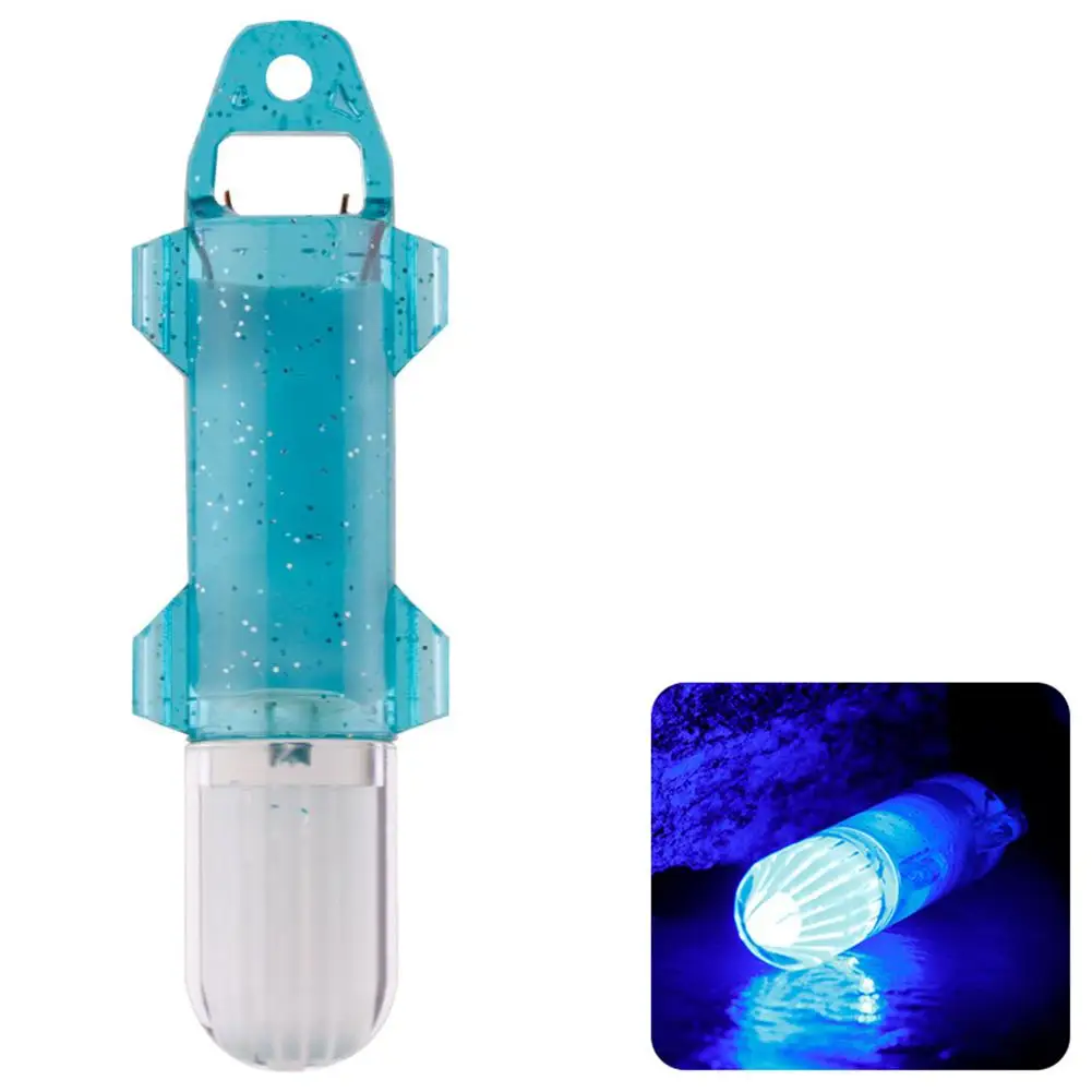 Oval Fish Lure Lamp Led Flash Light For Night Fishing Underwater