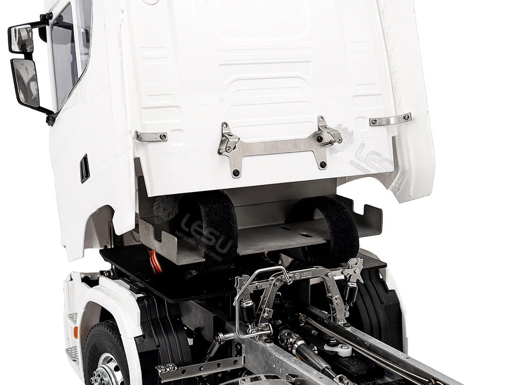 770S RC Truck 1/14 Kabinen-Frontschnalle zum Fixieren und Umklappen, geeignet für Tamiya 1/14 RC 770S Traktor-LKW-Teile und Zubehör – Detail 6