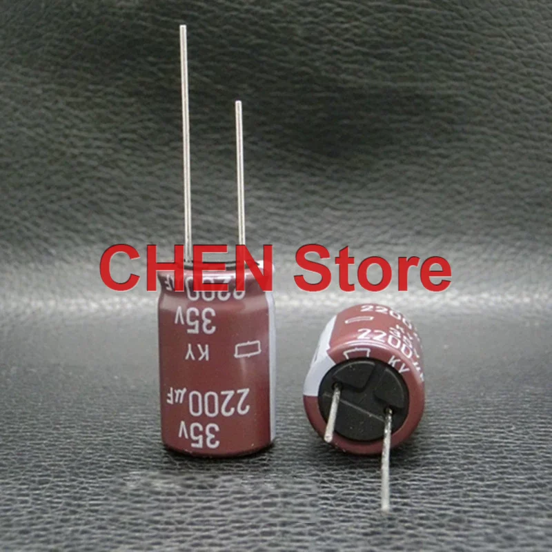 

Новый электролитический конденсатор CHEMI-CON KY 35v2200uF 16x25 мм, 2200uF/35v, высокая частота и длительный срок службы 2200UF 35V NCC, 20 шт.