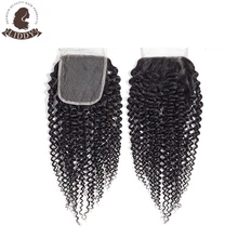 

4x4 Lace Frontal Closure13x4 HD Transparent Kinky Curly Lace Closure Front Remy Human Hair Natural Color Hair Extensions