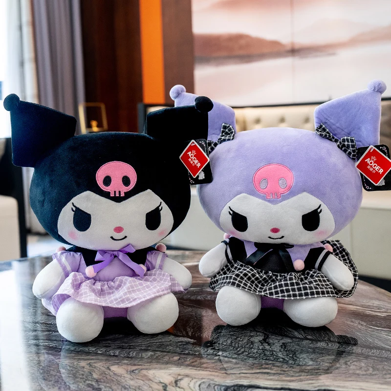 WKxinxuan Kuromi Peluche, Vicdone Kuromi Poupées, 25 cm Kuromi Mignonne  Kawaii Figurine Jouets Anime Jouet en Peluche Convient aux Cadeaux de fête  d'anniversaire de Noël pour Enfants Filles : : Jeux et