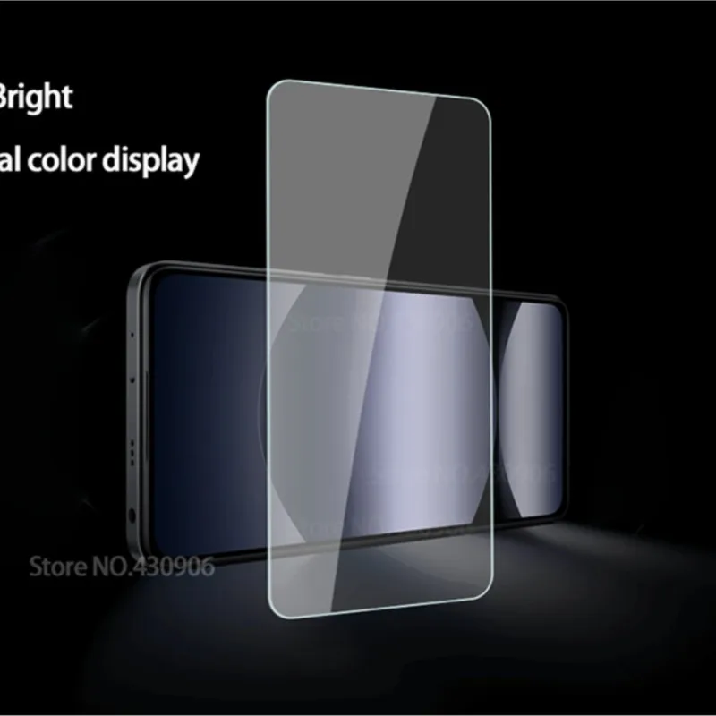 Premium Transparent Tempered Glass Screen Protector Film, 2.5D Coverage