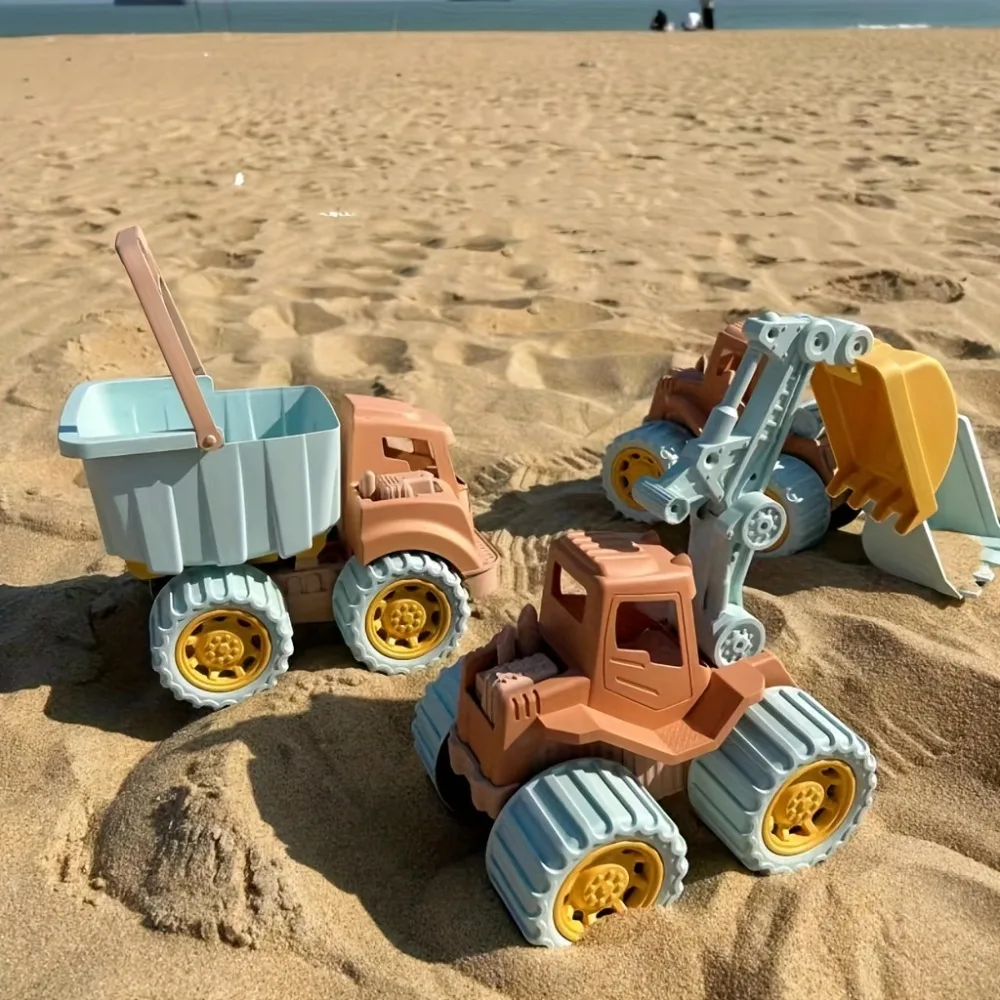La Sabbia In Sandbox Al Parco Giochi Nella Sabbia Ci Sono Due Giocattoli Di Plastica Diversi Colori Visualizza Dall Alto Concetto 165760807