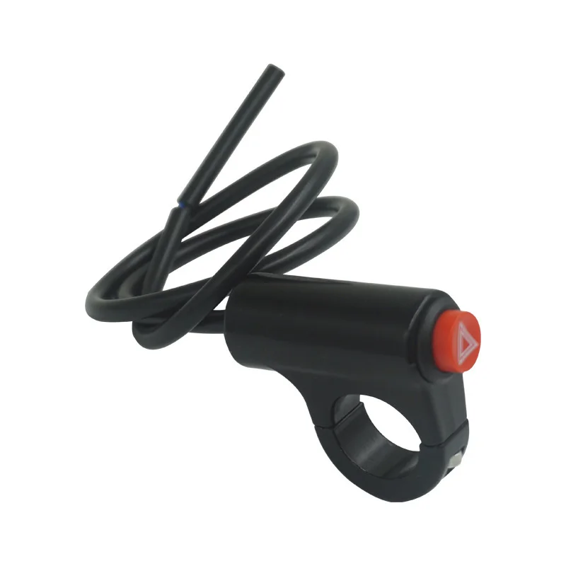 

1Pc Motorcycle Electric Vehicle Double Flashing Warning Light Switch Emergency Lamp Signal Button Modification Accessories
