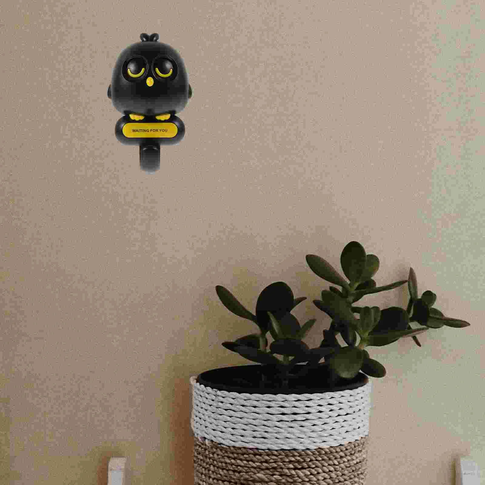 

Winking Bird Hook Decorative Hooks for Wall Keychain Holder Cute Door Adhesive Punch Free