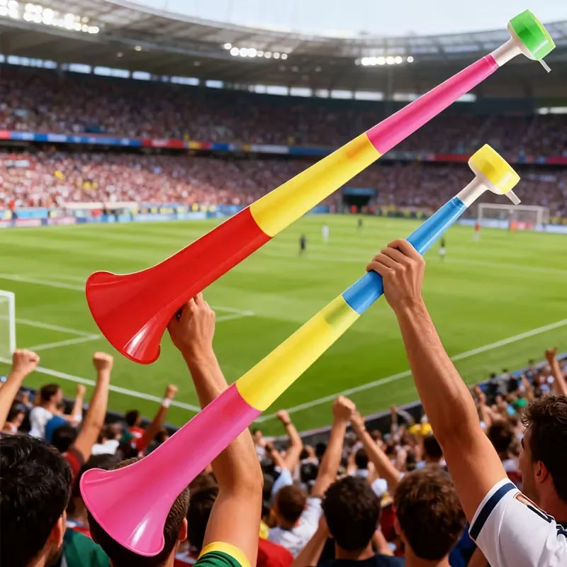 Foldable Cheering Horn for Sports Events and Outdoor Parties (Random Color)