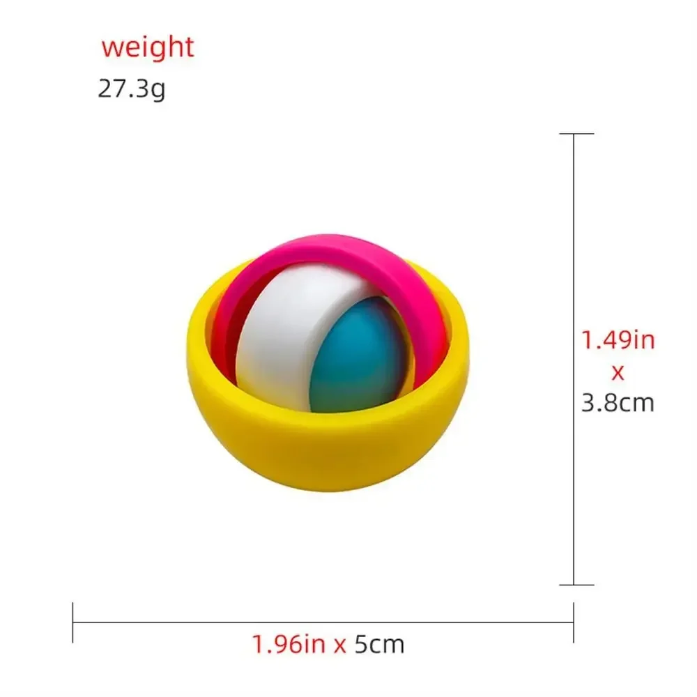 1/3Pcs 3D Balls Gyroscope Fidget Spinners Fidget Toys for Kids Adults Children Spinning Top ADHD Sensory Toys Fidget Spinner Fidget Spinners Spinning Top Toy Fidget Toys Fidget Toy Fidget Toy Set