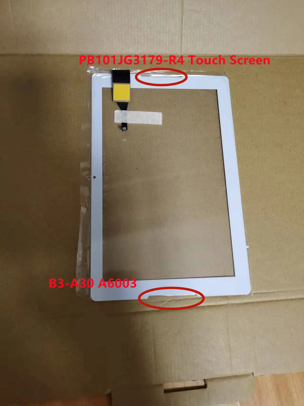Audiosystem TOUCH SCREEN VETRO per Tablet ACER ICONIA ONE TAB 10 B3-A32 A6202 10.1 Bianco + Biadesivo Ricambio Digitizer (Display Non Incluso