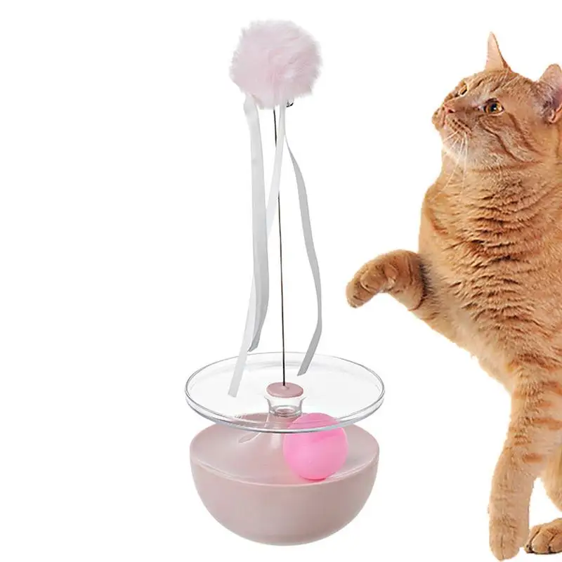 

Тизер для кошек, маленькая фотоинтерактивная игрушка для котят, внутренние детские игрушки с мячом и лентой, игрушка для кошек
