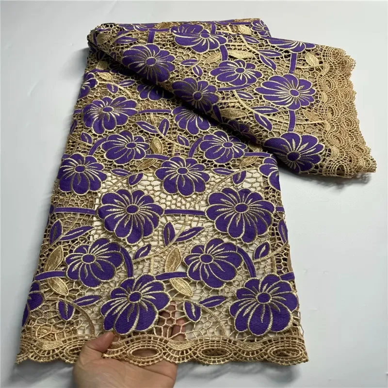 

5 ярдов, новинка, Лидер продаж, французское кружево с блестками, африканский тюль, шнур, Кружевная Сетка, вышитая ткань для свадебной вечеринки ZQ012802